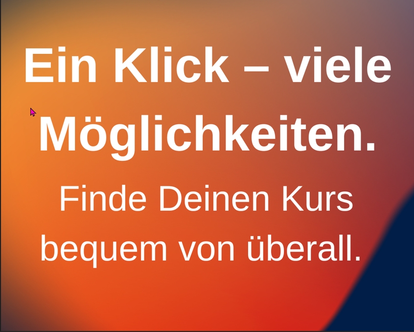 Öffnet die Seite 'Neuer Internetauftritt der vhs Schlierbach'